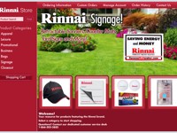 Rinnai Website Signage